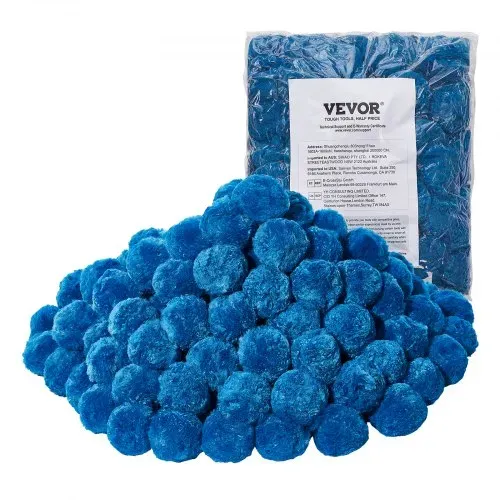 VEVOR Pool-Filterbälle für Sandfilter, 0,71 kg, zum Ersetzen von Pool-Filtersand, blaues Filtermedium aus Polyesterfaser mit Waschbeutel, für Schwimmbecken, Aquarien, Aufstellbecken – Bild 10