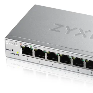 Zyxel GS1200-8 Managed Gigabit Ethernet (10/100/1000) Silber Zyxel GS1200-8 Managed Gigabit Ethernet (10/100/1000) Silber