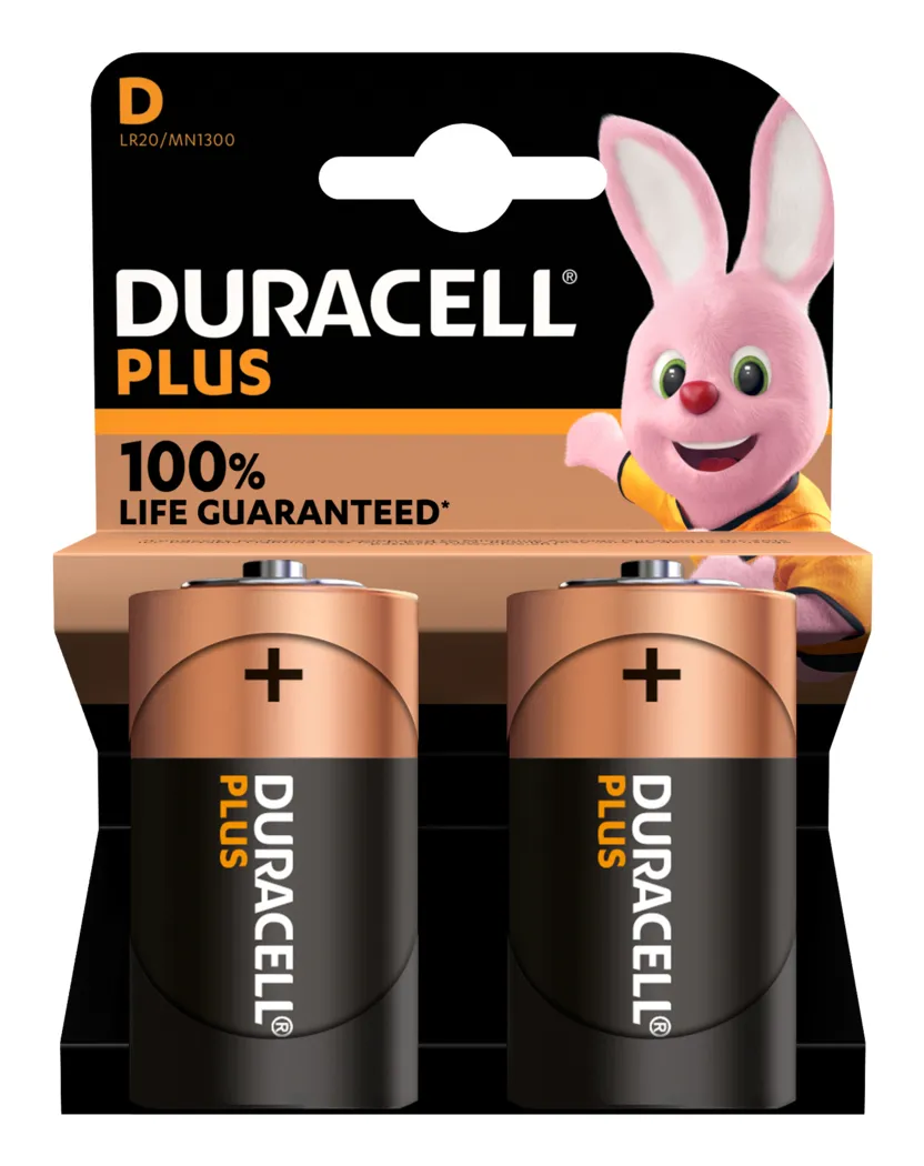 Duracell Plus 100 C Einwegbatterie Alkali Duracell Plus 100 C Einwegbatterie Alkali