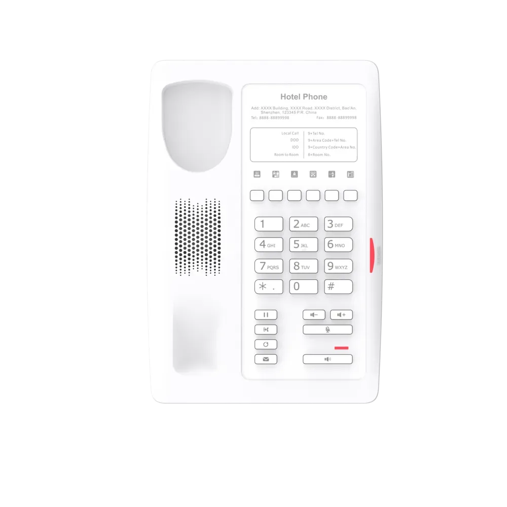 Fanvil H3W V2-White, H3W-White---WiFi Hotel Phone / SIP / POE / Wi-Fi – Bild 2