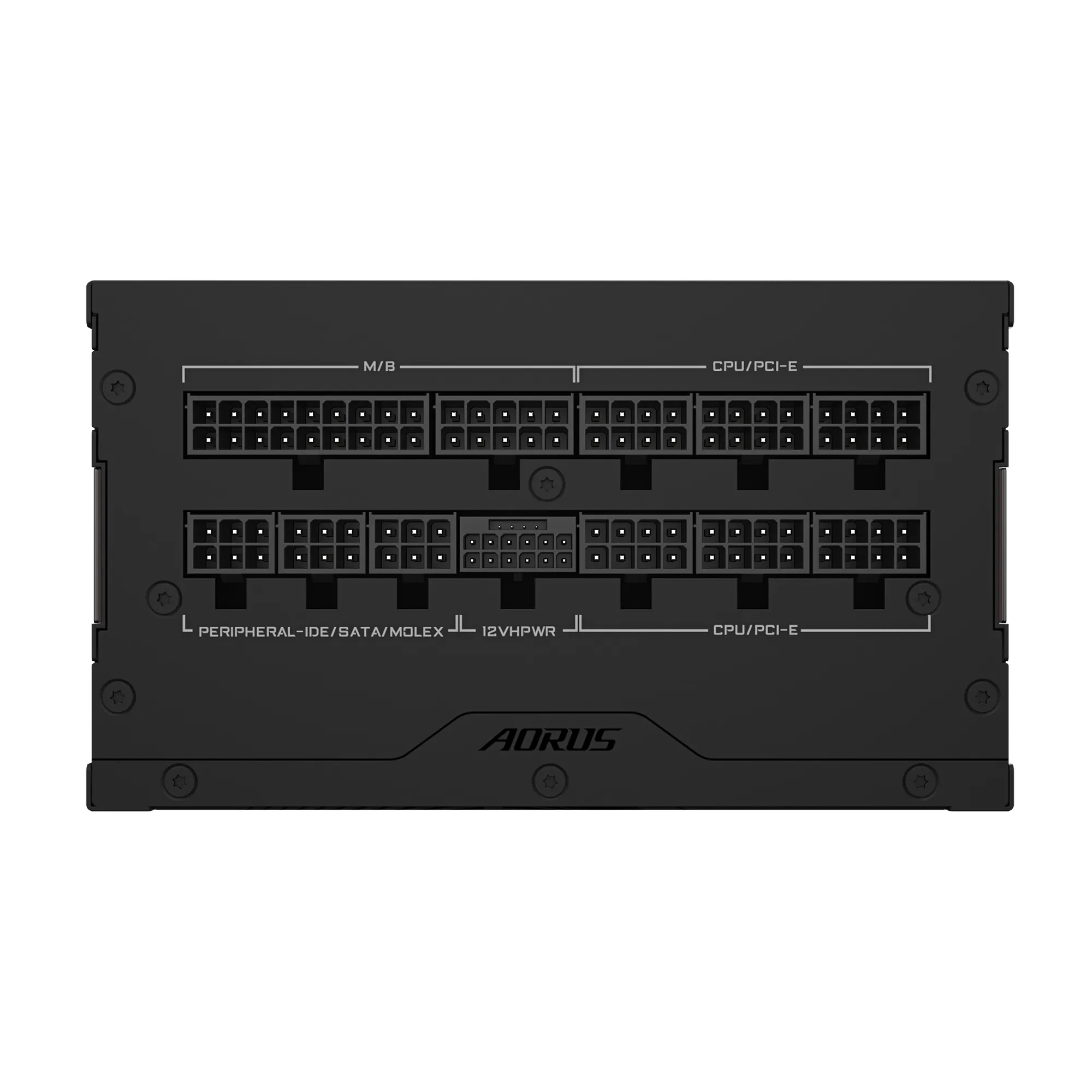 GIGABYTE AORUS ELITE P1000W ICE Netzteil - PCIe 5.0, 80 PLUS Platinum, Vollmodulares Design, 120mm Lüfter, ATX 3.0-kompatibel, EU-Stecker – Bild 3