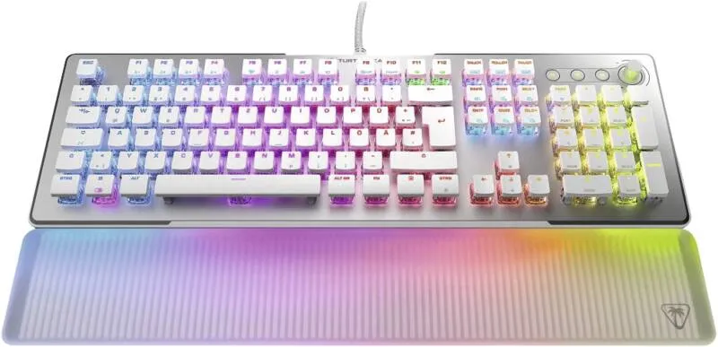 Turtle Beach Vulcan II Max Tastatur Gaming USB Deutsch Weiß Turtle Beach Vulcan II Max Tastatur Gaming USB Deutsch Weiß