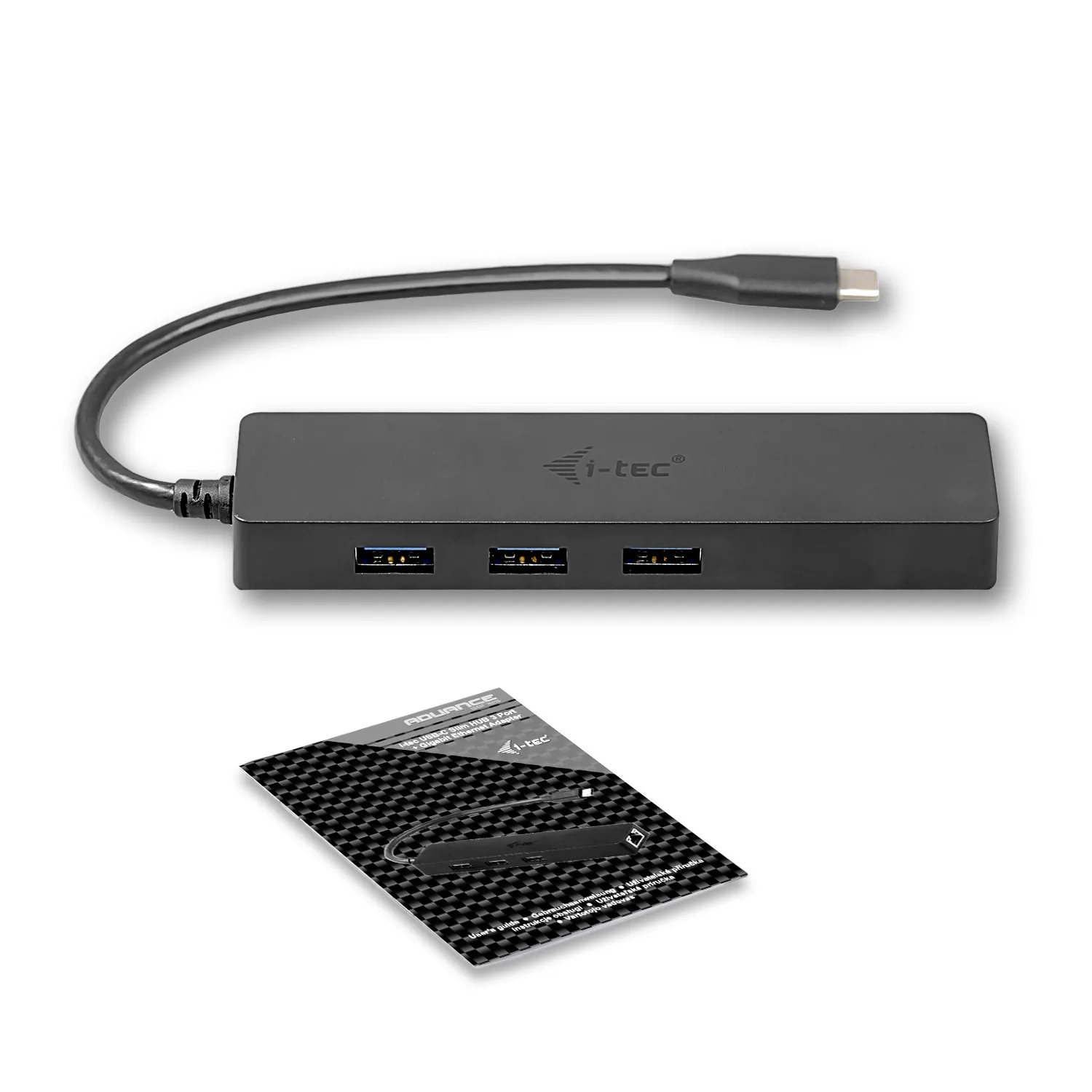 i-tec Advance USB-C Slim Passive HUB 3 Port + Gigabit Ethernet Adapter – Bild 4