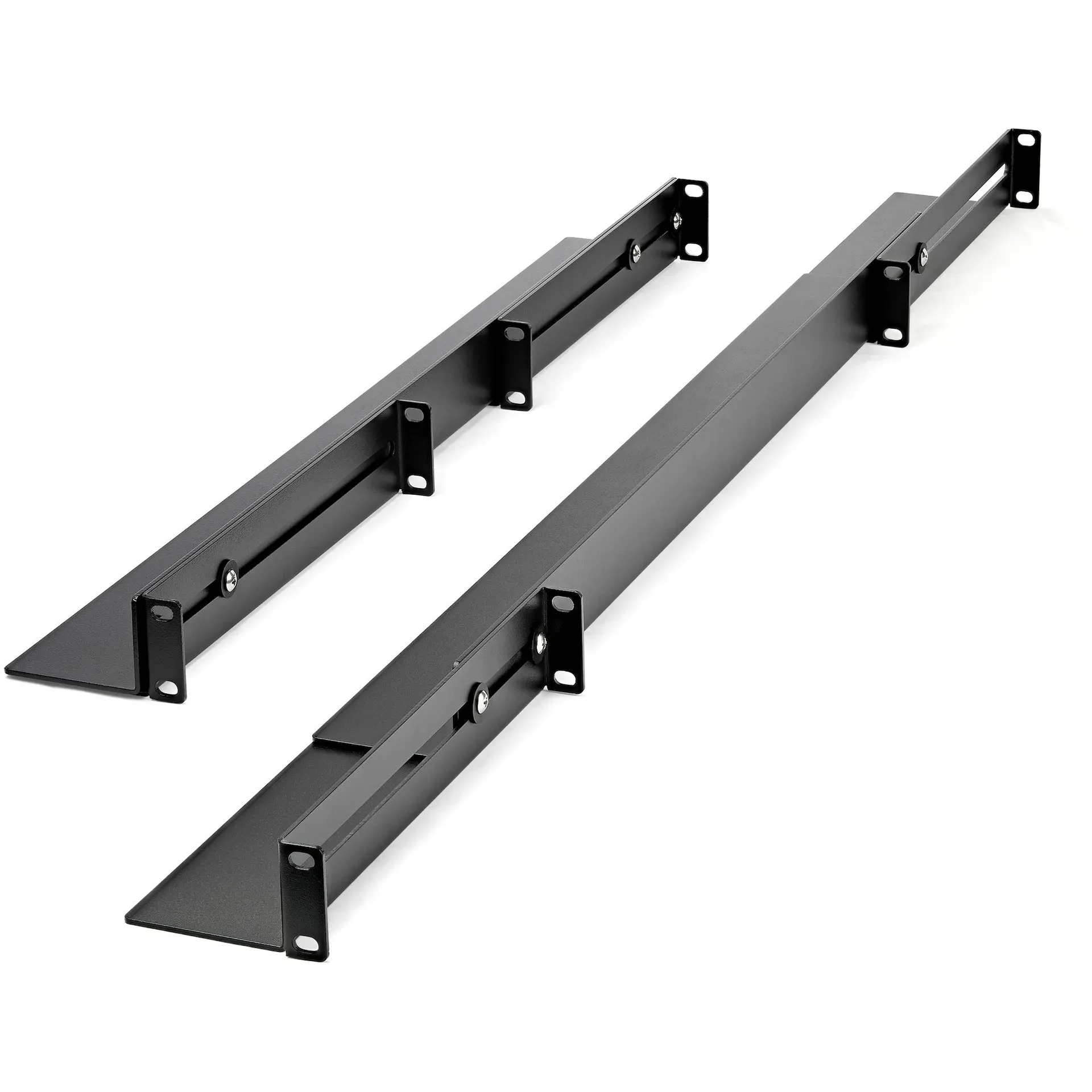 StarTech.com 1HE 19 Zoll Server Rack Schienen - 60,9-91cm Einstellbare Tiefe - Universelle 4 Pfosten Rack Schienen - Netzwerk Geräte/Server/UPS Schienen für HPE ProLiant Dell PowerEdge – Bild 2