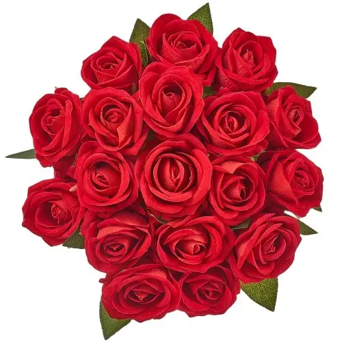 VEVOR Künstliche Blumen Rosen, 60 Stück Kunstblumen, Rote Gefälschte Rose mit Stielen, Schaumrosen für DIY Hochzeit Blumensträuße Braut Valentinstag Muttertag Zuhause Dekoration – Bild 9