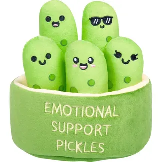 Emotional Support Pickles, Kuscheltier Emotional Support Pickles, Kuscheltier