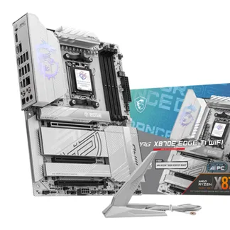 MSI MPG X870E EDGE TI WIFI Motherboard AMD X870E Sockel AM5 ATX MSI MPG X870E EDGE TI WIFI Motherboard AMD X870E Sockel AM5 ATX