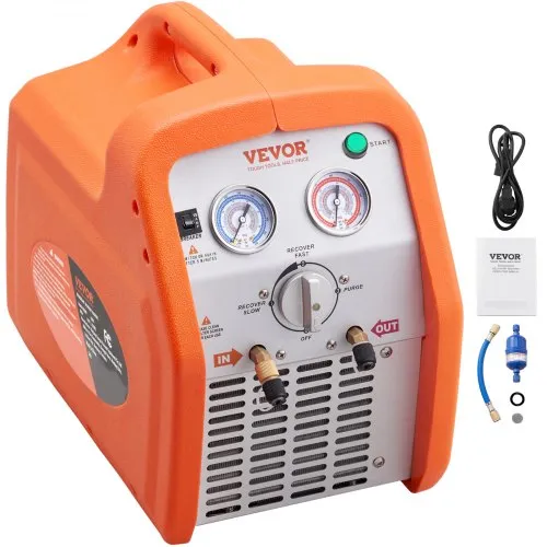 VEVOR Zwei-Zylinder Kältemittelabsauggerät Kältemittel Absaugstation 1 Ps Kältemittel Absauggerät Kältemittelrückgewinnungsmaschine 220-240 V 3,49 kg/min VEVOR Zwei-Zylinder Kältemittelabsauggerät Kältemittel Absaugstation 1 Ps Kältemittel Absauggerät Kältemittelrückgewinnungsmaschine 220-240 V 3,49 kg/min