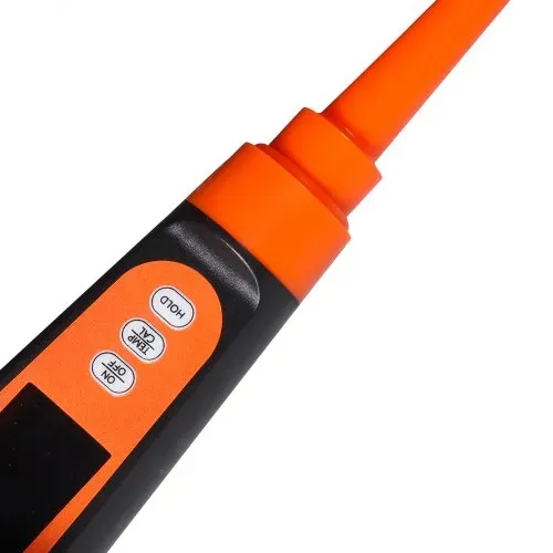 VEVOR pH-Meter für Lebensmittel, Messbereich 0–14, Wasserdichte Sonde (IP68), Messgerät mit Automatischer Temperaturkompensation, Kalibrierpulver, für Lebensmittelfermentation, Teig & Fleisch – Bild 10