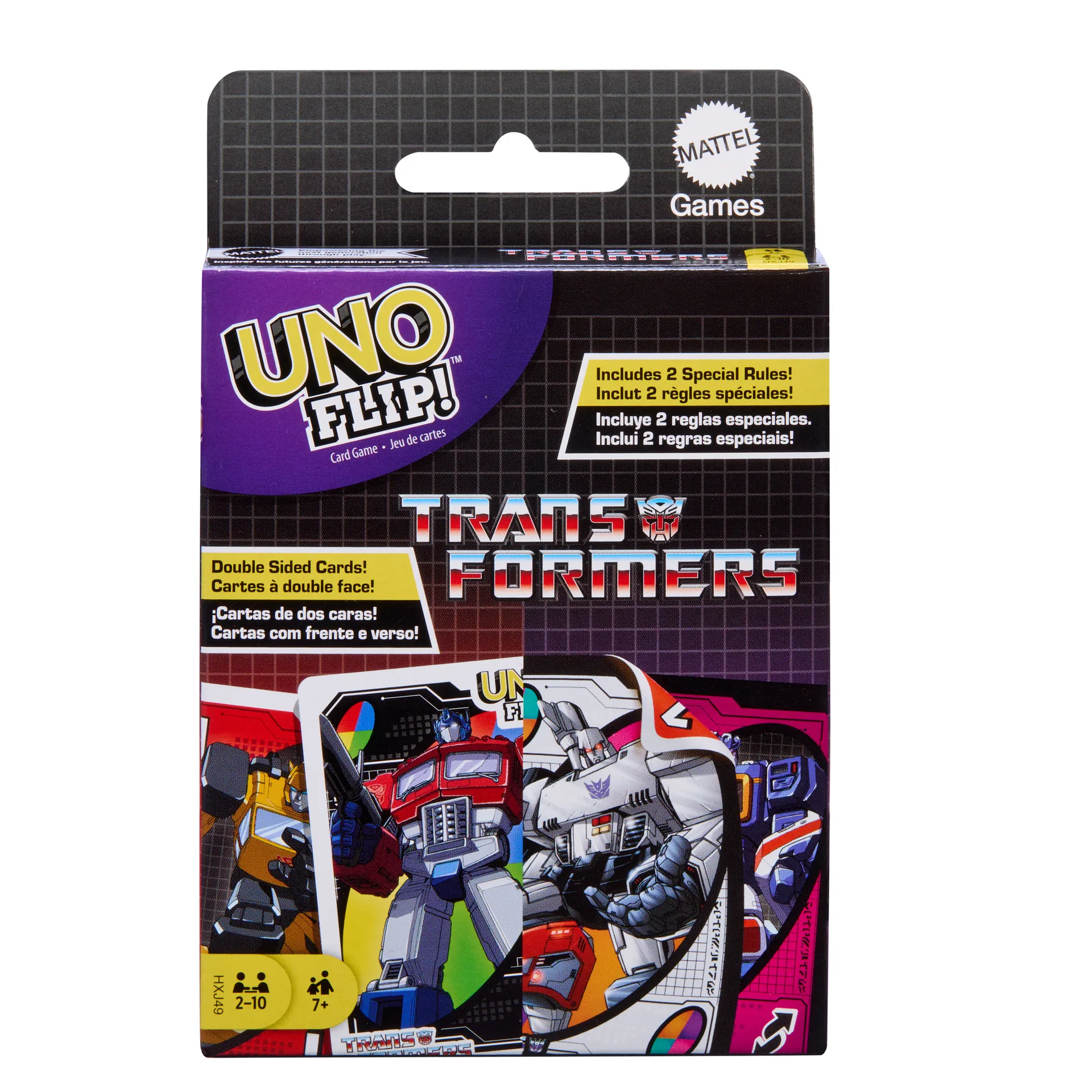 Games UNO Flip Transformers Kartenspiel für Kinder und Familienabende Games UNO Flip Transformers Kartenspiel für Kinder und Familienabende