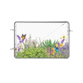 VEVOR Gartentür, 183×122 cm, verstellbares Maschendrahtzauntor, passend für Gartenzauntoröffnungen von 61–183 cm(B)x183 cm(H), Zauntor für Bauernhof, Pfosten nicht im Lieferumfang enthalten VEVOR Gartentür, 183×122 cm, verstellbares Maschendrahtzauntor, passend für Gartenzauntoröffnungen von 61–183 cm(B)x183 cm(H), Zauntor für Bauernhof, Pfosten nicht im Lieferumfang enthalten