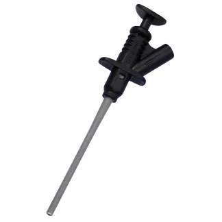 Klemmprüfspitze McPower “PS 45“, 4mm Buchse, schwarz Klemmprüfspitze McPower “PS 45“, 4mm Buchse, schwarz