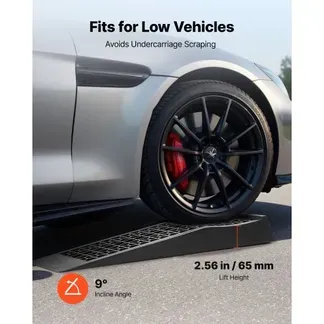 VEVOR Autorampen Auffahrrampen 4 Stk. 65 mm Hubhöhe, tragbare & flache Auto-Servicerampen für Wartung in der Garage & Ölwechsel & Fahrzeuge mit niedrigem Fahrgestell, 9072 kg belastbar Auffahrhilfe VEVOR Autorampen Auffahrrampen 4 Stk. 65 mm Hubhöhe, tragbare & flache Auto-Servicerampen für Wartung in der Garage & Ölwechsel & Fahrzeuge mit niedrigem Fahrgestell, 9072 kg belastbar Auffahrhilfe
