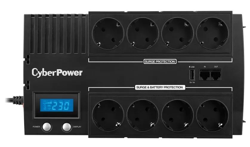 CyberPower USV, BRICs-Serie, Line-Interactive, 700VA/420W, LCD, USB, CyberPower USV, BRICs-Serie, Line-Interactive, 700VA/420W, LCD, USB,