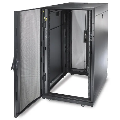 APC NetShelter SX, 24 HE Server Rack-Gehäuse, 600 mm x 1070 mm, mit schwarzen Seitenteilen – Bild 5