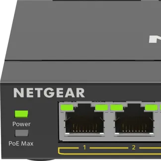 NETGEAR 8-Port Gigabit Ethernet High-Power PoE+ Plus Switch (GS308EPP) Managed L2/L3 Gigabit Ethernet (10/100/1000) Power over Ethernet (PoE) Schwarz NETGEAR 8-Port Gigabit Ethernet High-Power PoE+ Plus Switch (GS308EPP) Managed L2/L3 Gigabit Ethernet (10/100/1000) Power over Ethernet (PoE) Schwarz