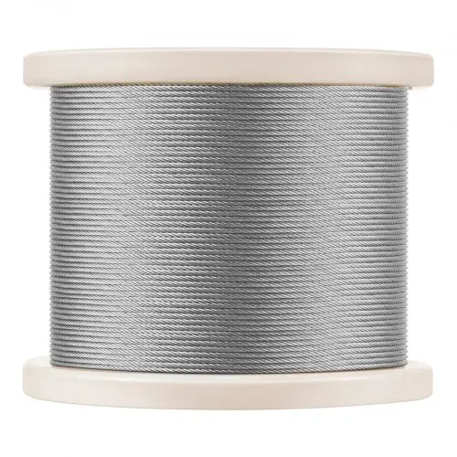 VEVOR Edelstahldrahtseil φ3,2 mm 304,8 m Länge, Drahtseil aus Edelstahl 316 mit einer Bruchlast von 798,3 kg, 1x19 Litzen, Stahlseil für Terrassengeländer, Gartenspaliere, inkl. Drahtschneider – Bild 8