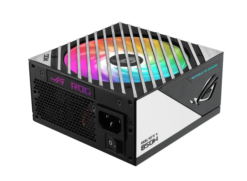 ASUS ROG Loki SFX-L 850W Platinum Netzteil 24-pin ATX Schwarz, Silber – Bild 5