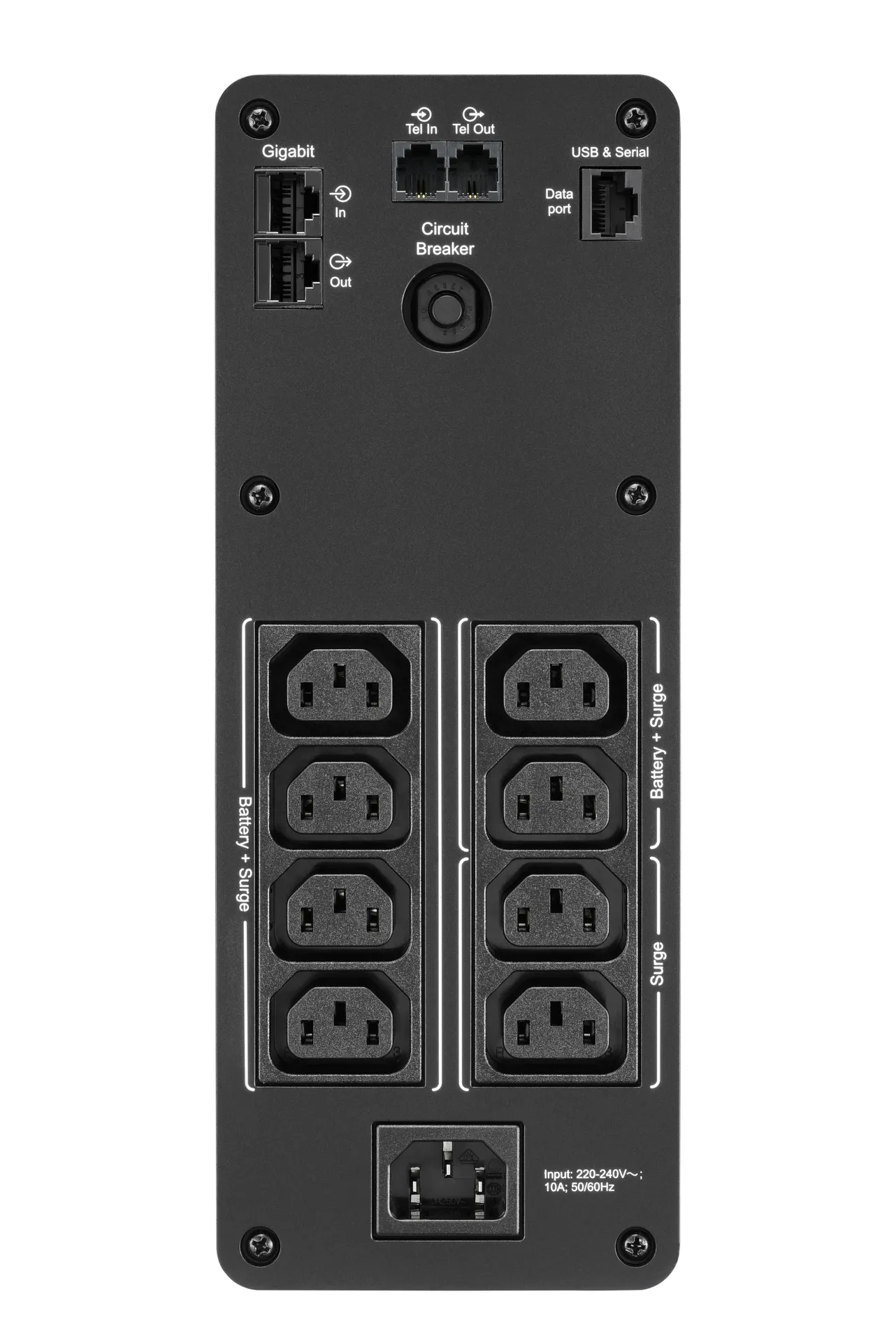 APC Back-UPS Pro 1200S, 1200 VA, 230 V, Sinuswelle, AVR, LCD, 8 IEC Ausgänge (2 mit Überspannungsschutz) – Bild 3