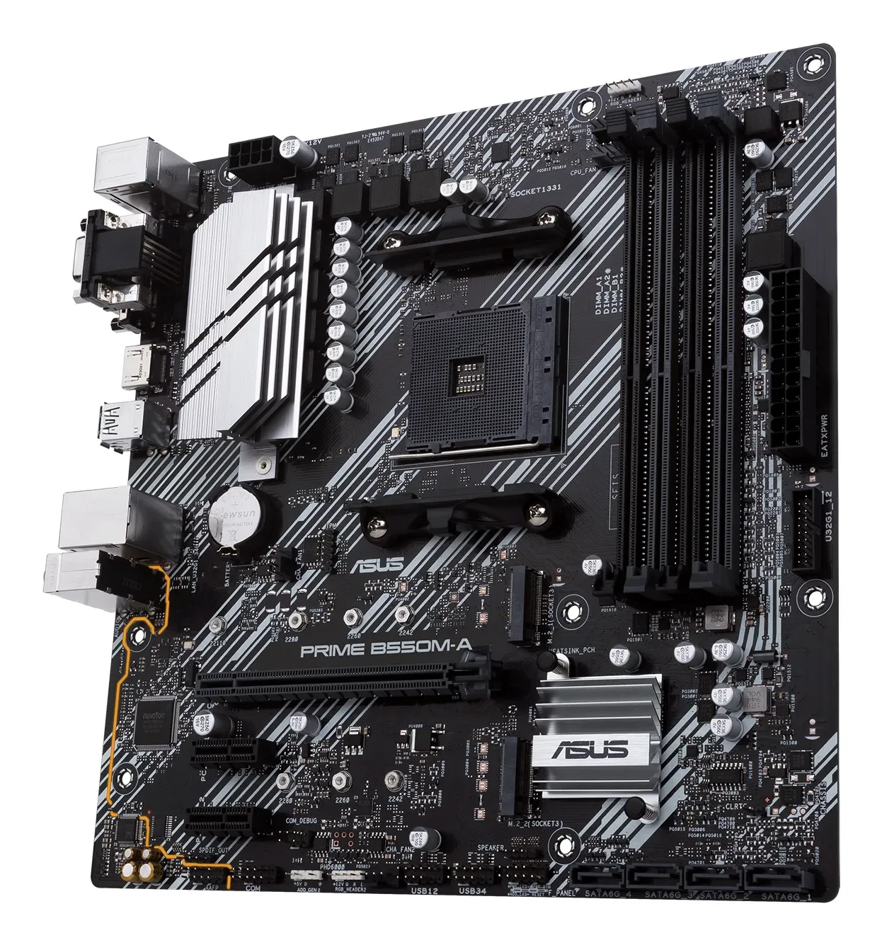 ASUS Prime B550M-A/CSM AMD B550 Sockel AM4 micro ATX – Bild 6