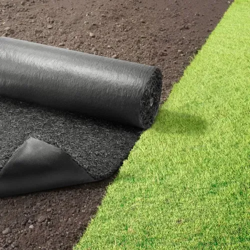 VEVOR Gummimulchmatte, 2 Rollen à 244x59 cm, Unkrautmatte 1,3 cm dick, Gartenvlies, Unkrautvlies, Unkrautbarrierematte, Garteneinfassung, Randmatte, Gehwegmatte für Landschaftsgestaltung – Bild 7