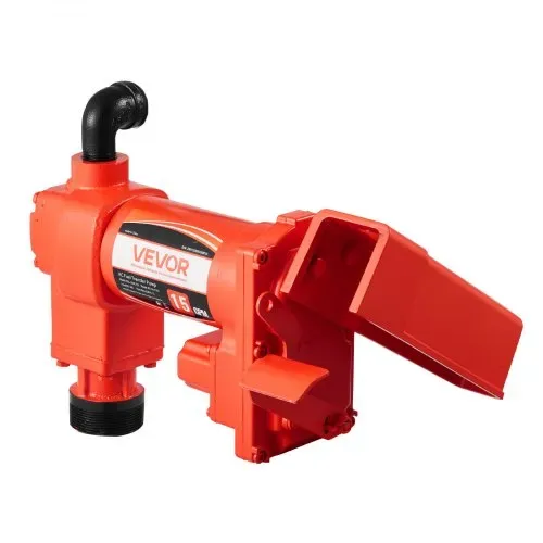 VEVOR Kraftstoff-Transferpumpe, 230 V AC, elektrische Diesel-Transferpumpe, 57 l/min, maximale Saughöhe 2,4 m, maximale Förderhöhe 11,28 m, für Benzin, Kerosin, Biodiesel, Ethanol – Bild 8