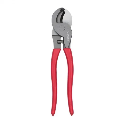 VEVOR Hochleistungs-Kabelschneider,235 mm Kompaktgröße mit Geschmiedeten Klingen und PVC-beschichteten Griffe, für 4/0 AWG Aluminium-, 2/0 AWG Weichkupfer- und 100-Paar-24AWG-Kommunikationskabel – Bild 10