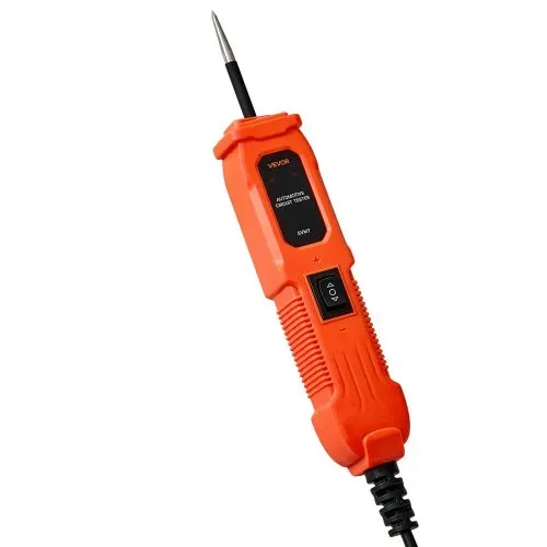 VEVOR Kfz Stromkreistester Elektroprüfer mit Stromkreissonde & Beleuchtung, 6–36 DCV Stromkreisprüfer mit 4 m Kabel & ABS-Gehäuse, elektrischer Detektorfinder für Limousine SUV Wohnmobil Lkw – Bild 10