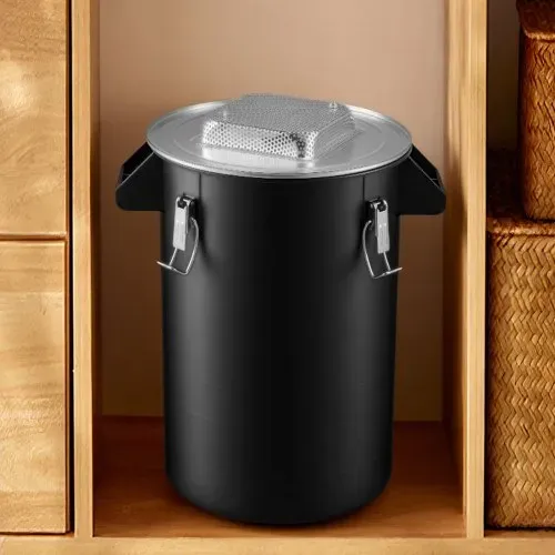 VEVOR Elektrische Getreidemühle 25 L, Gewürzmühle 600 W, Gewürzmühle mit verzinkten & scharfen Klingen, Pulverisiermaschine für Trockenes Getreide Gewürze Müsli Kaffee Mais 390x320x815 mm – Bild 7
