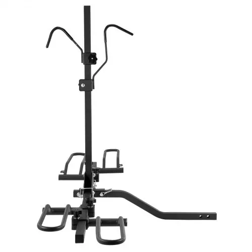 VEVOR Fahrradträger zur Anhängerkupplung, 2-Fahrrad-Plattform-Stil, 36 kg Kapazität, Fahrradträger-Kupplung für 31,75 / 50,8 mm Empfänger, Zusammenklappbarer Fahrradträger für Auto, SUV, Lkw usw. – Bild 8