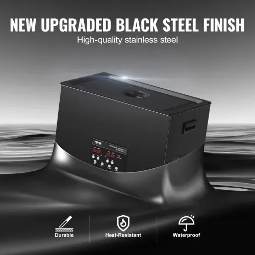 VEVOR Ultraschallreiniger 600 W digitales Ultraschallreinigungsgerät 30 L mit verbesserter Entgasung & Schonmodus, 40 kHz industrieller Ultraschallreiniger mit Timer & Heizung für Schmuckwerkzeuge – Bild 4