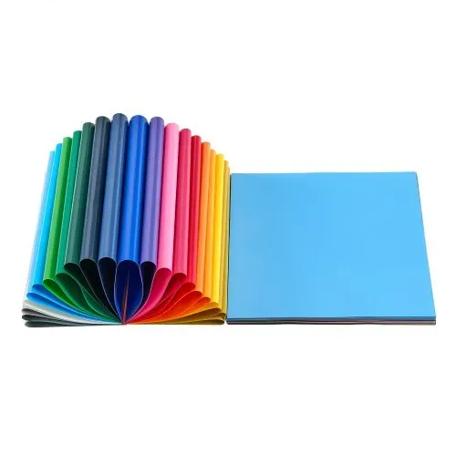 VEVOR Vinylfolie Wärmeübertragung Transferfolie (304,8 x 304,8 mm) 80 Blätter, verschiedene Farben, Plotterfolie kompatibel mit Schneidemaschinen, Aufbügelfolie für T-Shirts Kissen Hüte – Bild 8