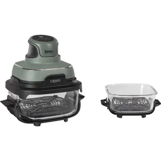 CRISPi 4-in-1 tragbare Glas-Heißluftfritteuse „Salbei“ CRISPi 4-in-1 tragbare Glas-Heißluftfritteuse „Salbei“