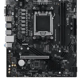 MSI PRO A620AM-B EVO Motherboard AMD A620A Sockel AM5 ATX MSI PRO A620AM-B EVO Motherboard AMD A620A Sockel AM5 ATX
