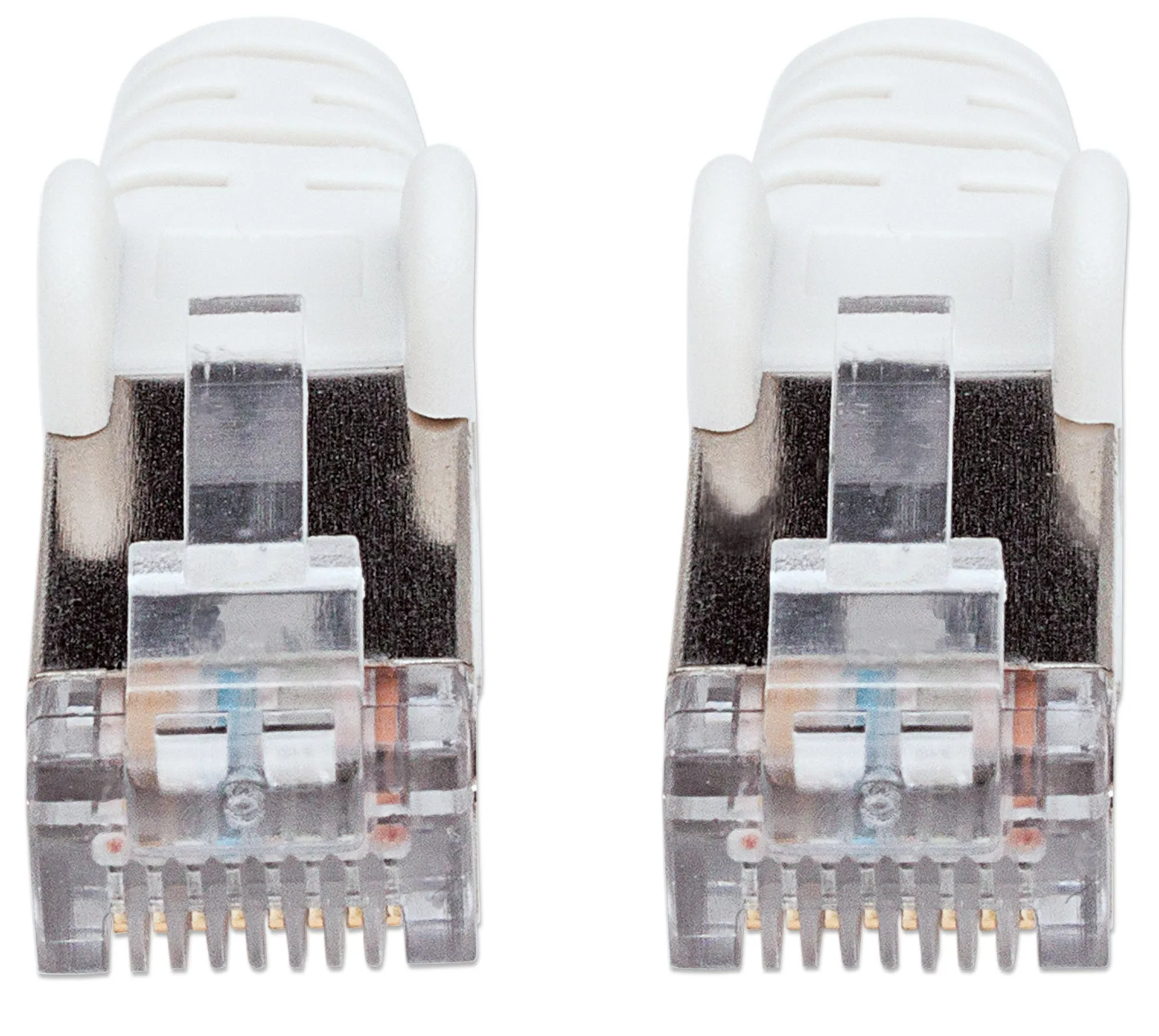 Intellinet Netzwerkkabel, Cat6, S/FTP, LS0H, RJ45-Stecker/RJ45-Stecker, 0,5 m, weiß – Bild 3
