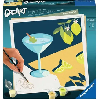 CreArt – Mocktail Zitrone, Malen CreArt – Mocktail Zitrone, Malen