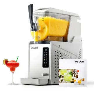 VEVOR Slush Maschine 1 x 3 L, Slusheis Eisbereiter 350 W (kein Eis nötig), Elektrische Margarita-Maschine mit Selbstreinigungsfunktion, Geeignet für Frozen Margaritas Frappés Milchshakes Shakes VEVOR Slush Maschine 1 x 3 L, Slusheis Eisbereiter 350 W (kein Eis nötig), Elektrische Margarita-Maschine mit Selbstreinigungsfunktion, Geeignet für Frozen Margaritas Frappés Milchshakes Shakes