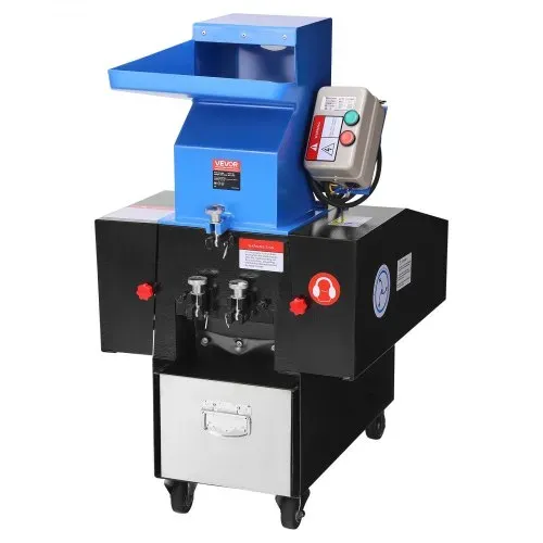 VEVOR Kunststoff-Schredder-Zerkleinerer, 2,2 kW, Granulator für Kunststoff, 100–150 kg/h Kapazität, mit Rädern, SDK-11-Klinge & 6 mm Maschenweite für PVC, ABS, PTFE(380V, 50 Hz 3-phasig) – Bild 10