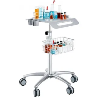 VEVOR Medizinischer Wagen, Salonwagen mit Rädern, Mobiler Rollwagen 68-109 cm Höhenverstellbar, Salonstationen aus Metall für Friseure, Rollender Desktop-Laborwagen für Klinik, Schönheit und Salon VEVOR Medizinischer Wagen, Salonwagen mit Rädern, Mobiler Rollwagen 68-109 cm Höhenverstellbar, Salonstationen aus Metall für Friseure, Rollender Desktop-Laborwagen für Klinik, Schönheit und Salon