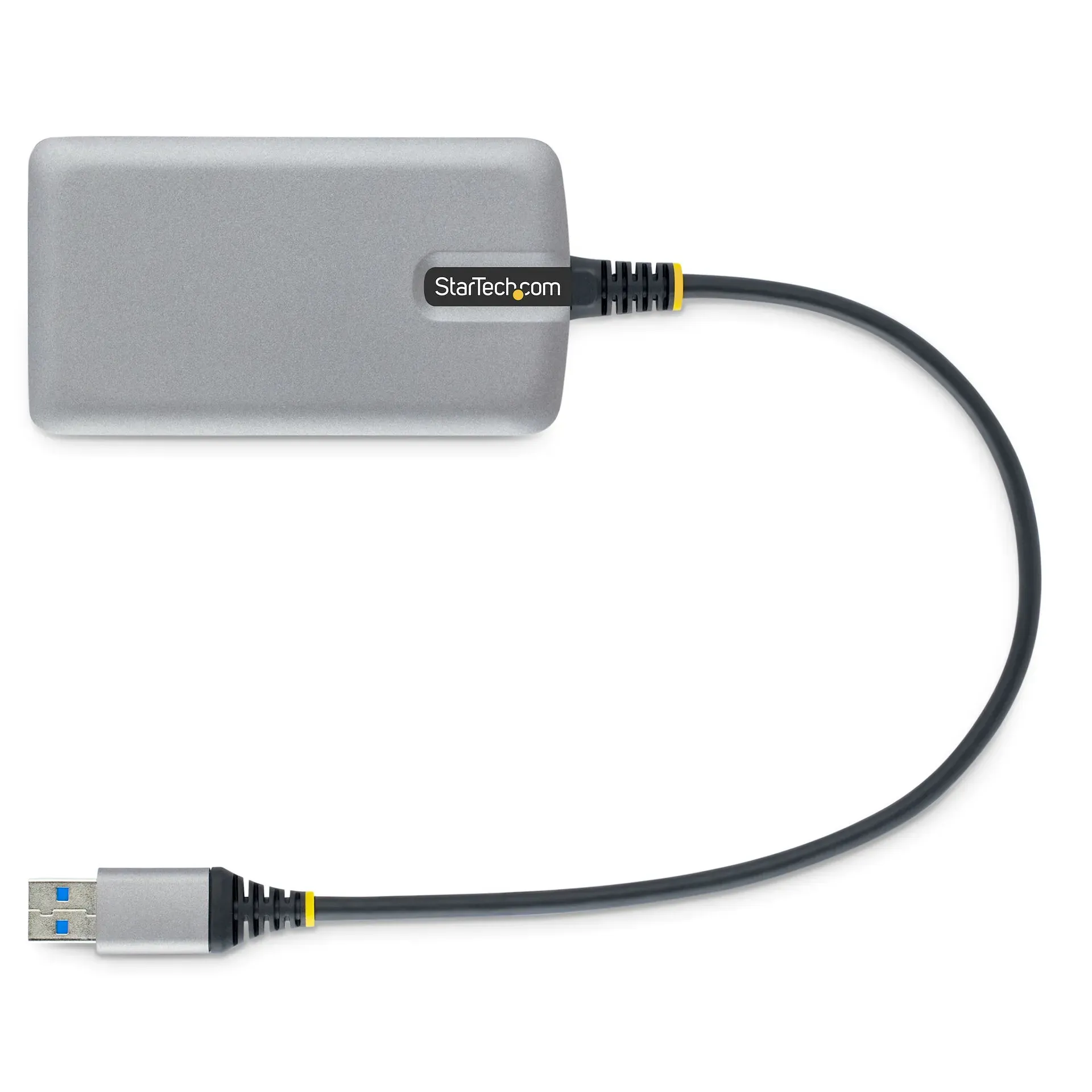 StarTech.com 4-Port USB 3.0 Hub - USB Hub 3.0 5 Gbit/s, Busbetrieben, USB-A Hub auf 4 USB-A mit Optionalem Stromanschluss - Desktop/Laptop USB Verteiler/USB Splitter, 30cm Kabel – Bild 6