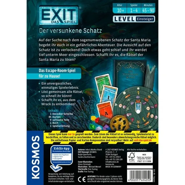 Kosmos 694050 Brettspiel – Bild 3