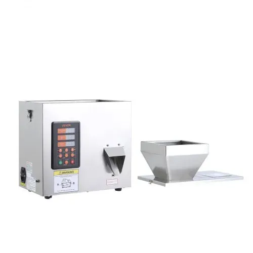 VEVOR Pulverabfüllmaschine Partikelspender Pulverfüller Automatisch 3-200g, Intelligentes Wiegen & Abfüllen, Edelstahlkonstruktion, Hohe Genauigkeit, Ideal für Nüsse Samen Tee Kaffeebohnen Getreide – Bild 10
