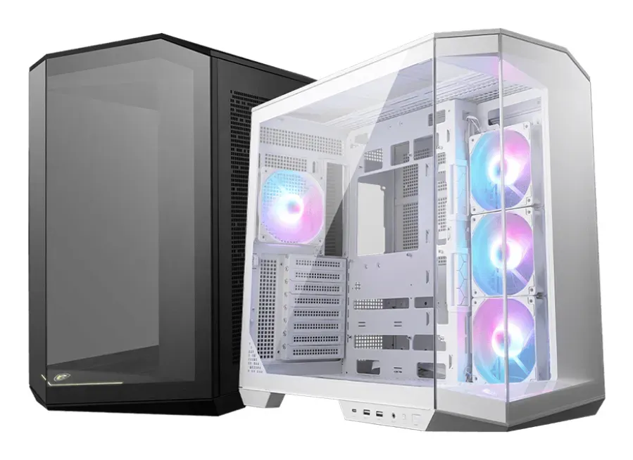 MSI MAG Pano 100R PZ Midi Tower Weiß – Bild 3
