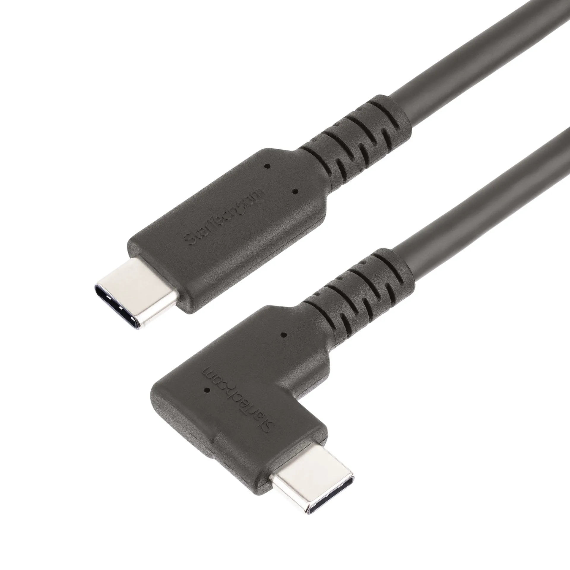 StarTech.com 2m USB-C-Kabel, USB 5Gbps, 100W (5A) Power Delivery, 4K 60Hz DP Alt Mode, Robustes Rechtwinkliges USB C Kabel – Thunderbolt-Kompatibel StarTech.com 2m USB-C-Kabel, USB 5Gbps, 100W (5A) Power Delivery, 4K 60Hz DP Alt Mode, Robustes Rechtwinkliges USB C Kabel – Thunderbolt-Kompatibel