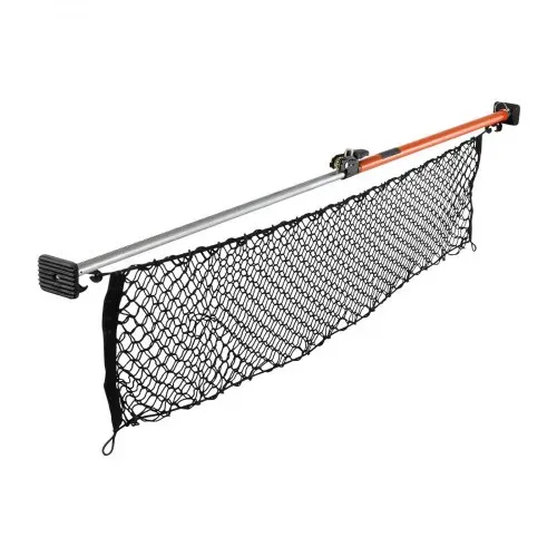 VEVOR Cargo Bar Ratschen Ladestange verstellbar 1016-1854 mm, Ladeflächenstange Ladestabilisator aus Stahl mit rutschfesten Fußpolstern mit Netz, ausziehbare Stützstange für Pickup Truck Minivan – Bild 8
