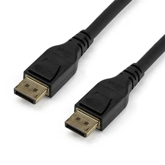 StarTech.com 5m VESA zertifiziertes DisplayPort 1.4 Kabel – 8K 60Hz HBR3 HDR – 5m Super UHD DisplayPort auf DisplayPort Monitorkabel – UHD 4K 120Hz DP 1.4 Dünnes Videokabel M/M DP Stecker StarTech.com 5m VESA zertifiziertes DisplayPort 1.4 Kabel – 8K 60Hz HBR3 HDR – 5m Super UHD DisplayPort auf DisplayPort Monitorkabel – UHD 4K 120Hz DP 1.4 Dünnes Videokabel M/M DP Stecker