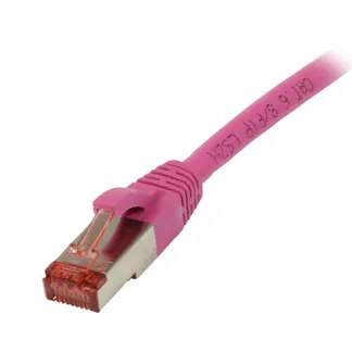 Patchkabel RJ45, CAT6 250Mhz, 1.5m magenta, S-STP(S/FTP), TPE/LSZH(Superflex), Synergy 21, Patchkabel RJ45, CAT6 250Mhz, 1.5m magenta, S-STP(S/FTP), TPE/LSZH(Superflex), Synergy 21,