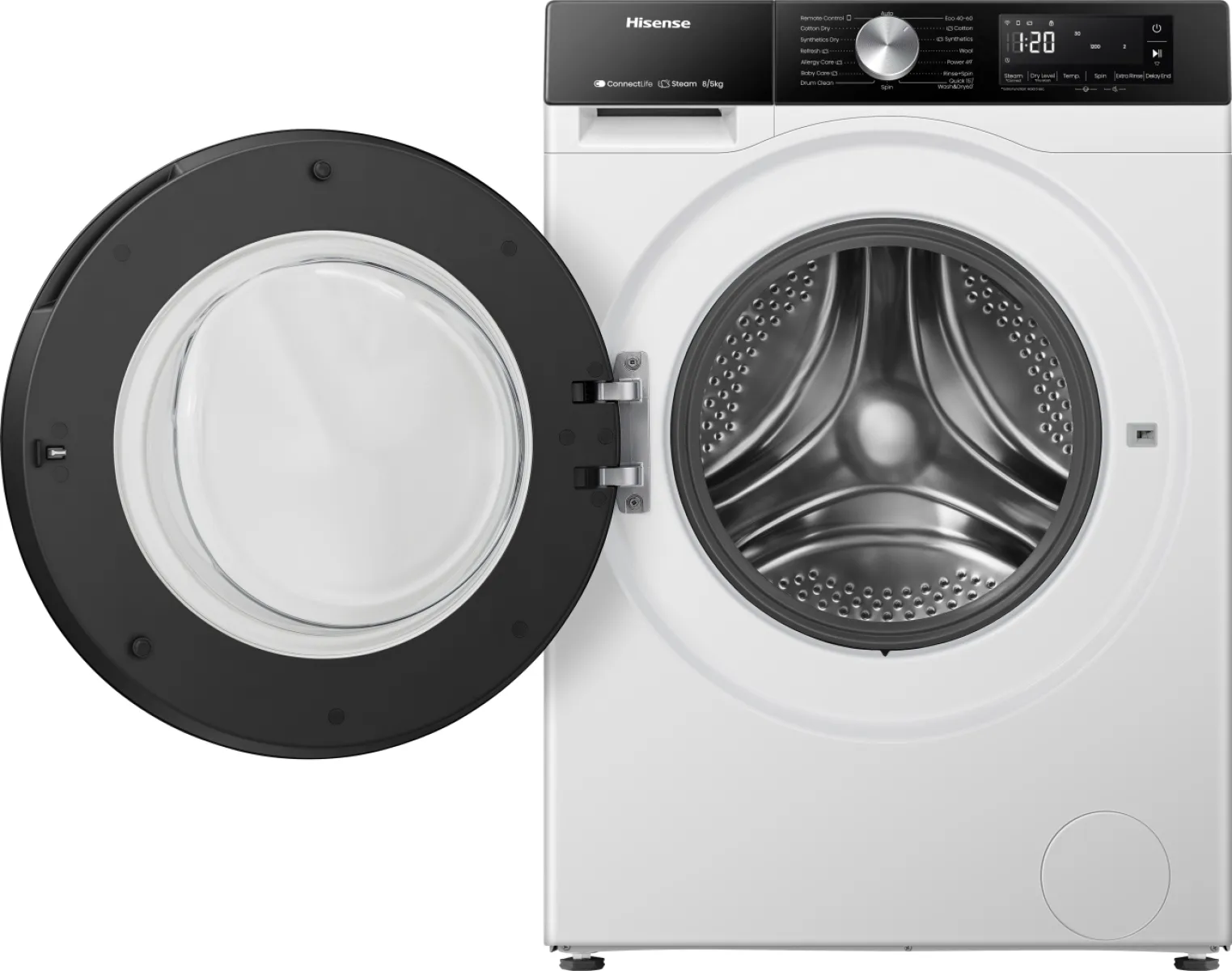 Hisense Waschtrockner - WD3S8043BW3 BK070 – Bild 3