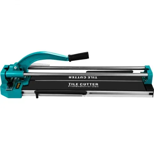 VEVOR Manuelle Fliesenschneidmaschine 35-600 mm, Fliesen Schneider Doppelspurig Schnittdicke 6-15 mm, Aluminium, Einstellbarer Winkel 0-60 Grad, Laser-Positionierung, Beweglicher Maschinentisch 7 kg – Bild 8
