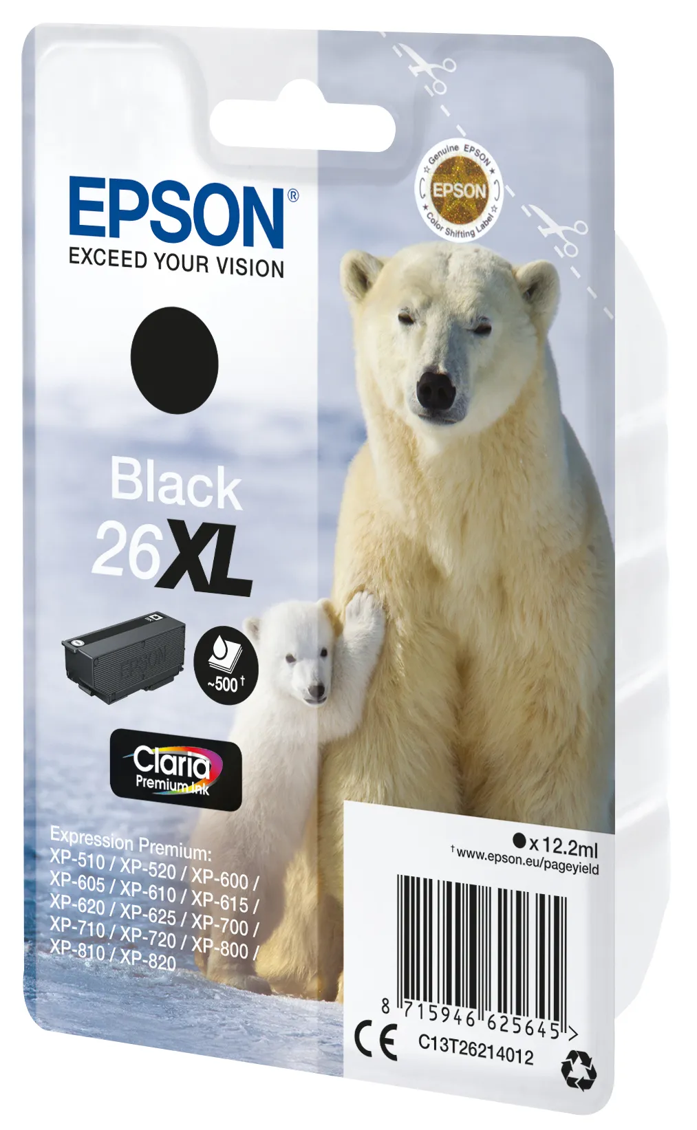 Epson Singlepack Black 26XL Claria Premium Ink – Bild 2